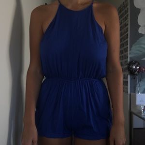 Blue romper